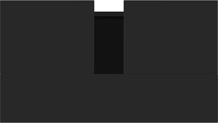 Immagine prodotto vidaXL Badschrank Schwarz 58x33x60 cm Holzwerkstoff, Farbe (58 x 33 x 60 cm)