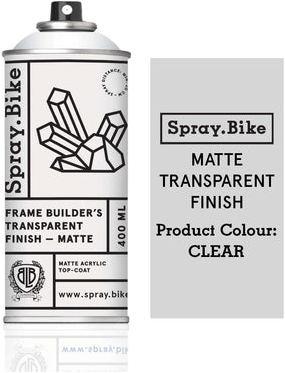 Spray.Bike Fahrrad Lackspray Transparent Klarlack (Klarlacktransparent, 0.40 l)