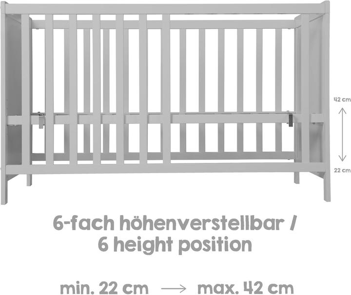 Produktbild Roba Beistell- und Babybett
