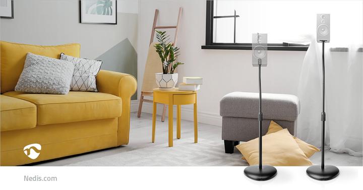 Actual product image Nedis SPMT2750BK (1 pair, Stand, Height-adjustable)