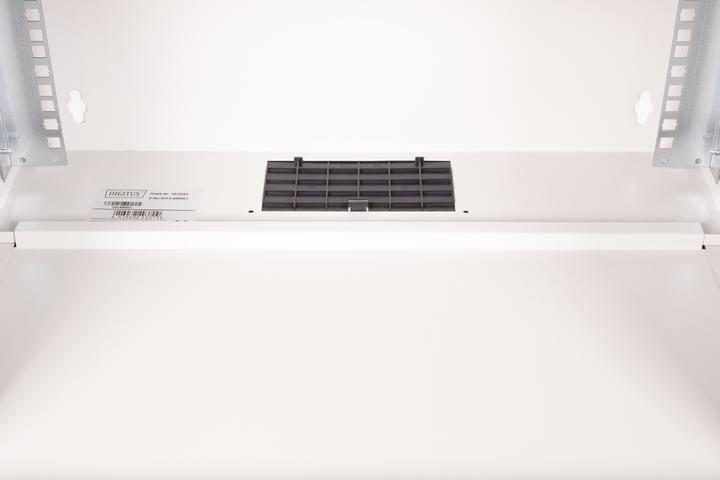 Produktbild Digitus 19" 7HE Wandgehäuse, SOHO PRO perforierte Tür, 370 x 540 x 400 mm, grau (10.86 HE, 19 Zoll Rack)