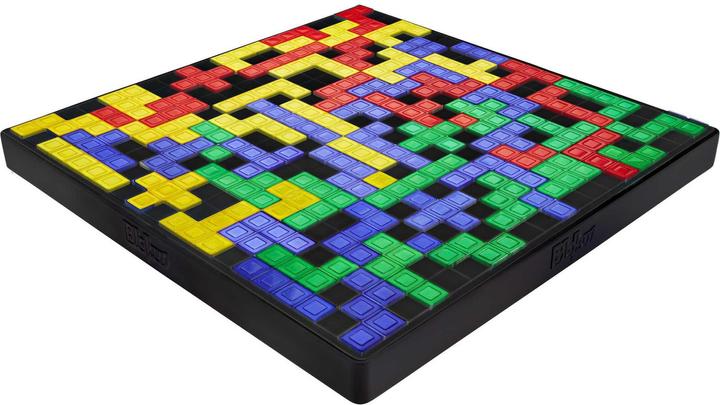 Actual product image Mattel Games Blokus Shuffle: UNO Edition (German, Spanish, French, Polish, Dutch, Russian, Italian, Portuguese)