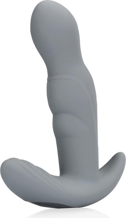 Loveline Rotating Prostate Stimulator with Remote Control - Gotham Grey