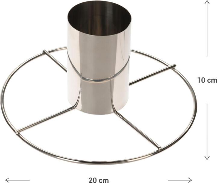 Actual product image BBQ Collection Chicken roaster, stainless steel for grill and oven