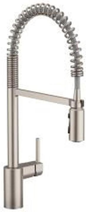 Actual product image Moen Align Spot Resist Stainless Spring Pull Down Sprayer Kitchen Faucet
