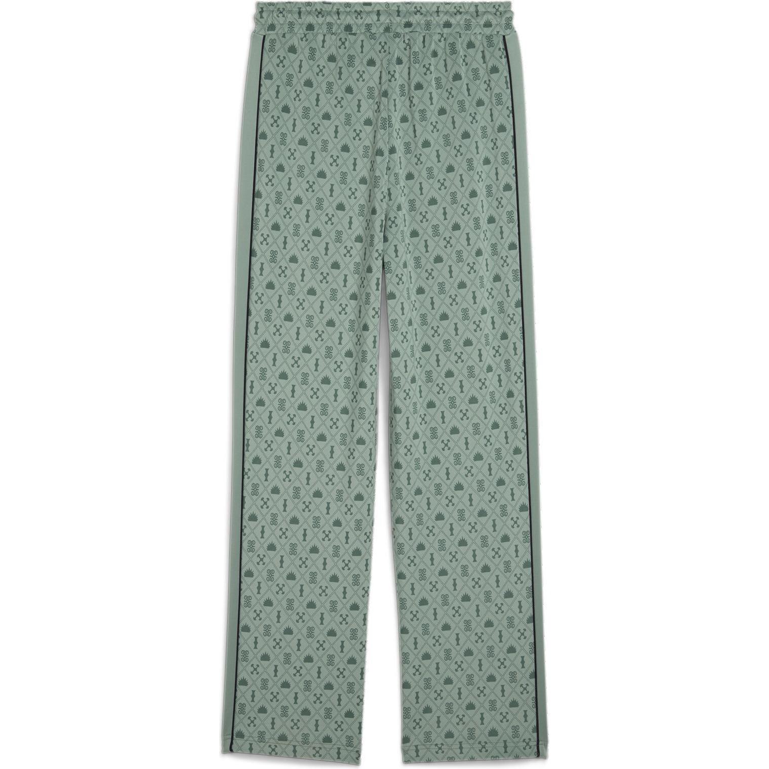 Thumbnail - Puma, Damen, Sporthose, ROAD TO UNITY AOP Straight Track Pants DK op (M), Grün, M