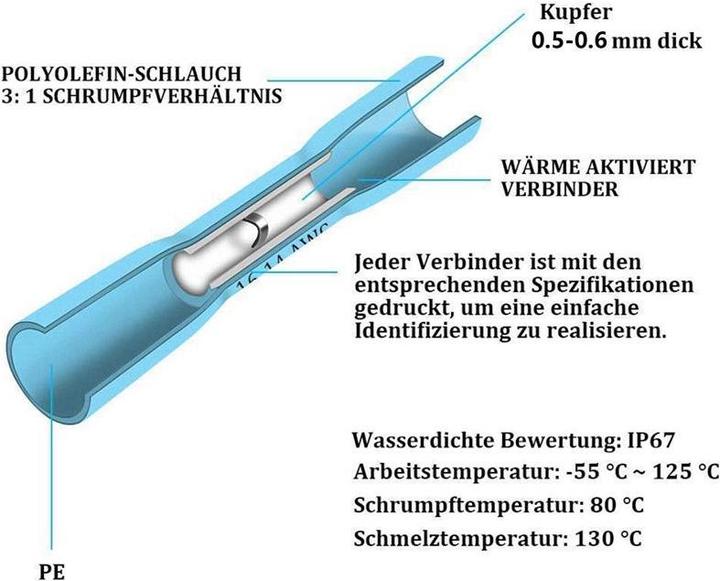 Produktbild Intirilife 200er Box Quetschverbinder