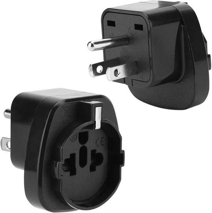 Produktbild Intirilife Steckdosenadapter 4er Set Typ B auf EU