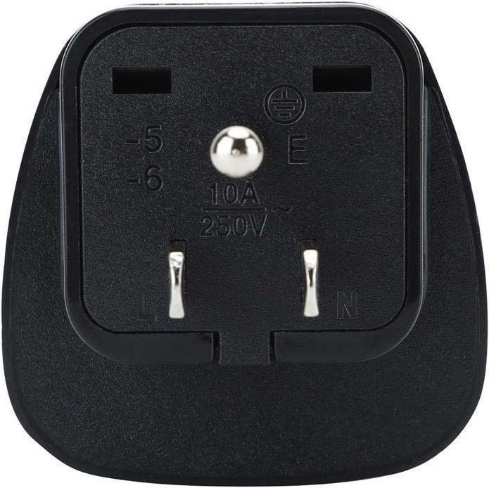 Produktbild Intirilife Steckdosenadapter 4er Set Typ B auf EU