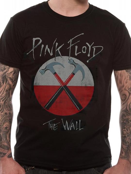 Actual product image PINK FLOYD - HAMMERS LOGO T-Shirt (S)
