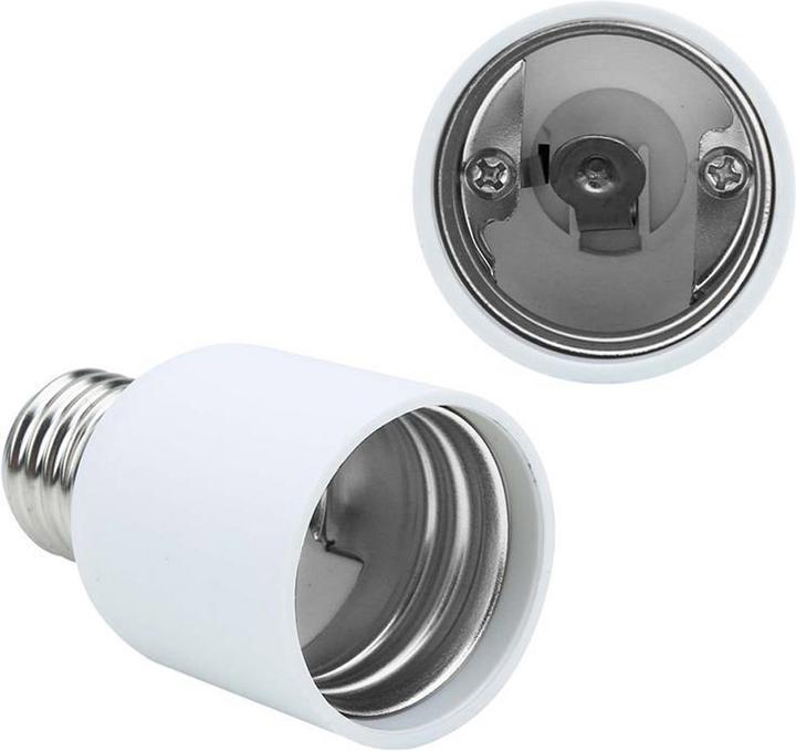 Actual product image Intirilife E27 to E40 Lamp Base Adapter