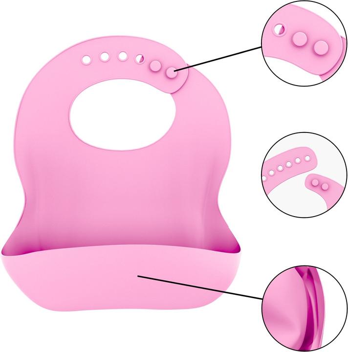 Image du produit Intirilife Bavoir bébé silicone