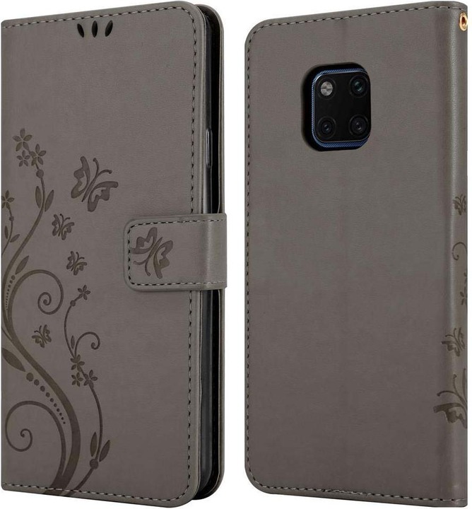 Produktbild Cadorabo Flower Book Cover (Huawei Mate 20 Pro)