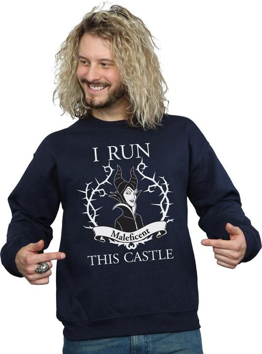 Image du produit Disney - Sweat MALEFICENT RUN THIS CASTLE - Homme (L)