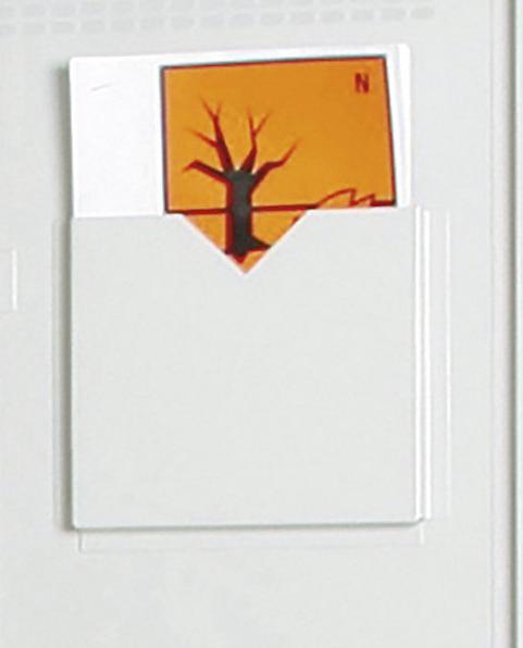 Produktbild kaiserkraft Umweltschrank, Türen gelocht (50 cm, 180 cm)