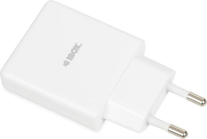 Actual product image iBox C-43 Slim GaN PD30W mains charger white (30 W)