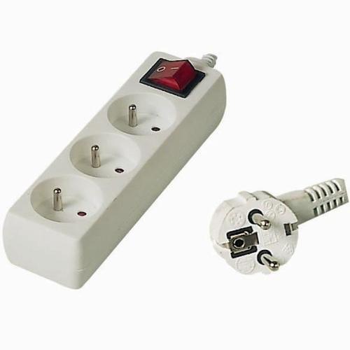Immagine prodotto PremiumCord PP3K-07 prolunga di alimentazione 3 prese AC Bianco (3 x, CEE 7/5, 7 m)