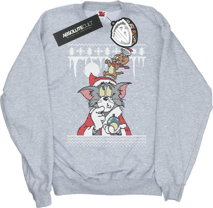 Produktbild Tom & Jerry Christmas Fair Isle Sweatshirt Jungen (152, 158)
