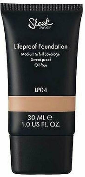 Actual product image Sleek MakeUP LIFEPROOF foundation #LP04 (LP04)