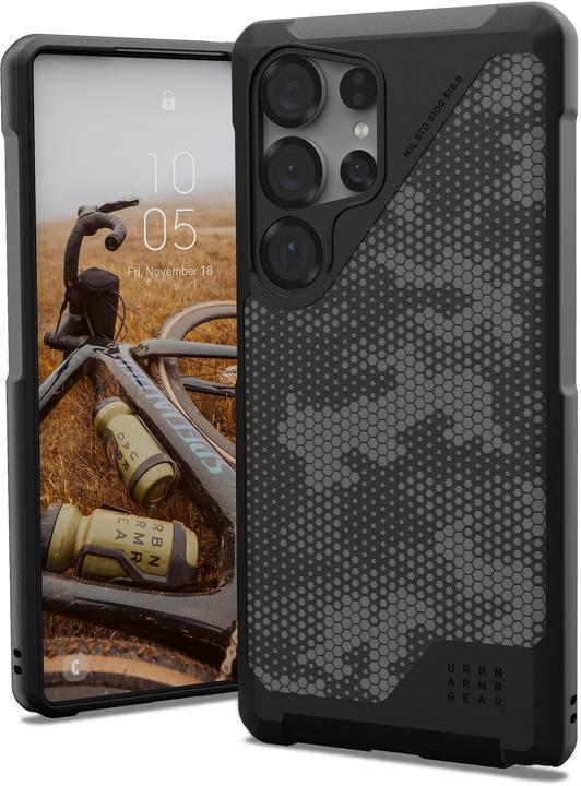 Black, Grey, Micro Hex Camo Graphite