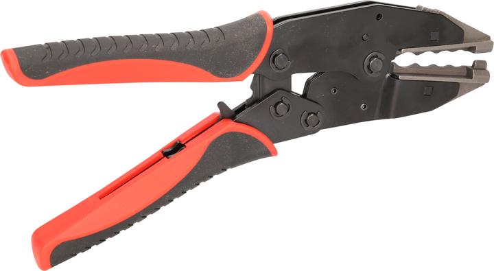 Actual product image KS Tools Crimping pliers for insulated butt connectors with heat shrink tubing (220 mm)