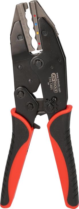 Actual product image KS Tools Crimping pliers for insulated butt connectors with heat shrink tubing (220 mm)