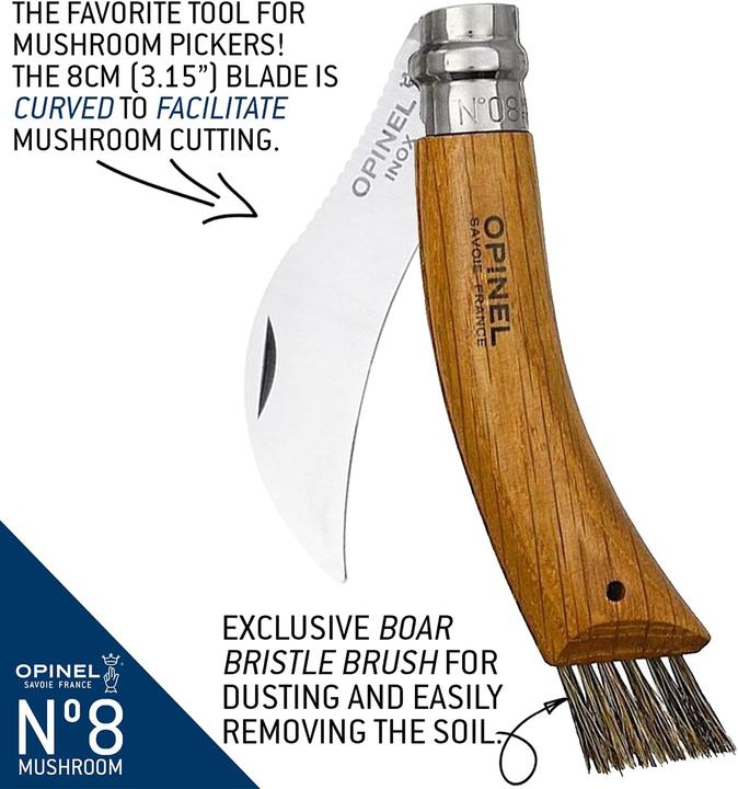 Image du produit Opinel Pilzmesser (8 cm)