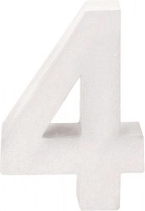 Actual product image Glorex Cardboard number 4