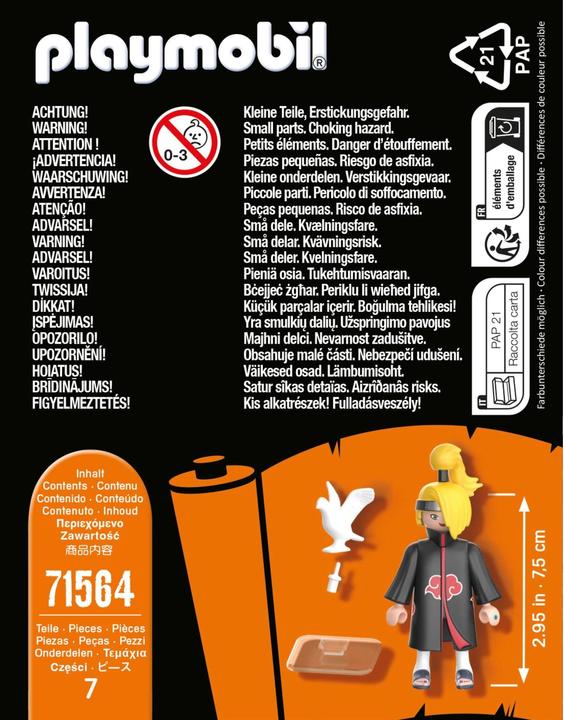 Image du produit Playmobil 71564 Playm. Deidara 71564 (71564, Playmobil Naruto)