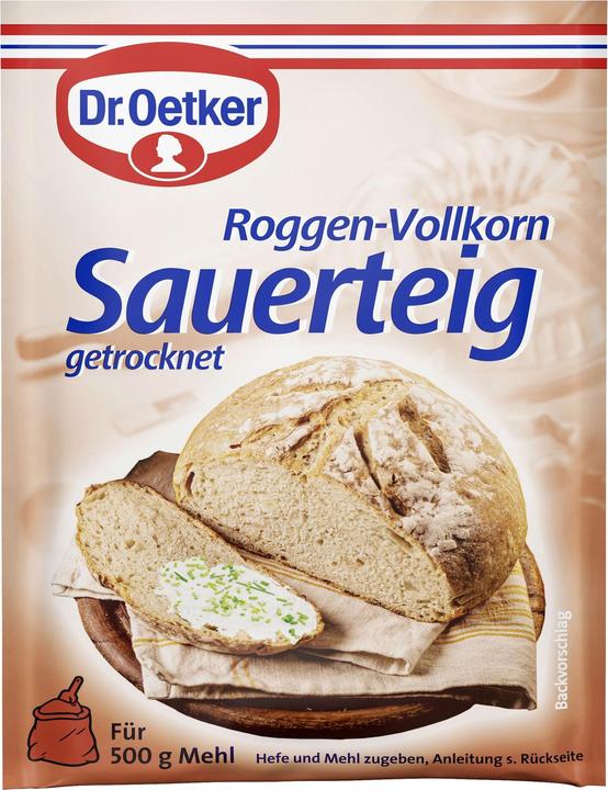 Dr. Oetker Rye wholemeal sourdough (15 g)