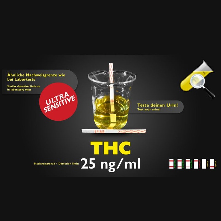 Image du produit Clean Urin Test urinaire THC Sensible (1 x)