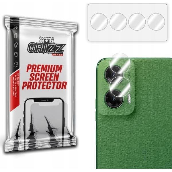 Grizz Glass GrizzGlass Szkło na aparat GrizzGlass HybridGlass Camera do Motorola Moto G55, Accessori per cellulare, Trasparente