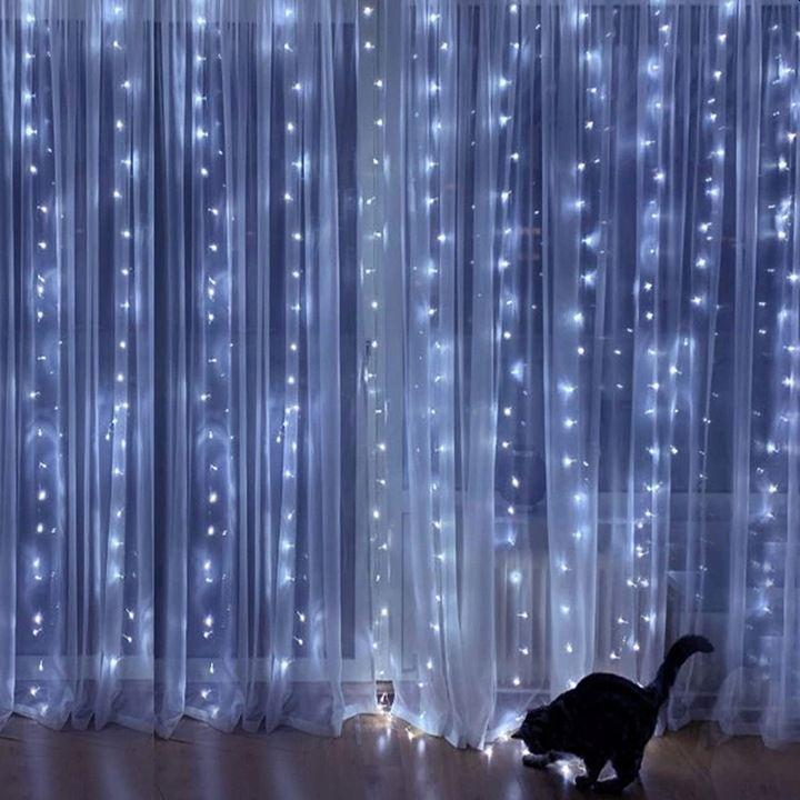 Actual product image Extralink Led curtain 3x3 + remote control Bz