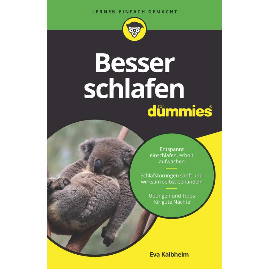 Besser schlafen für Dummies, Ratgeber von Eva Kalbheim