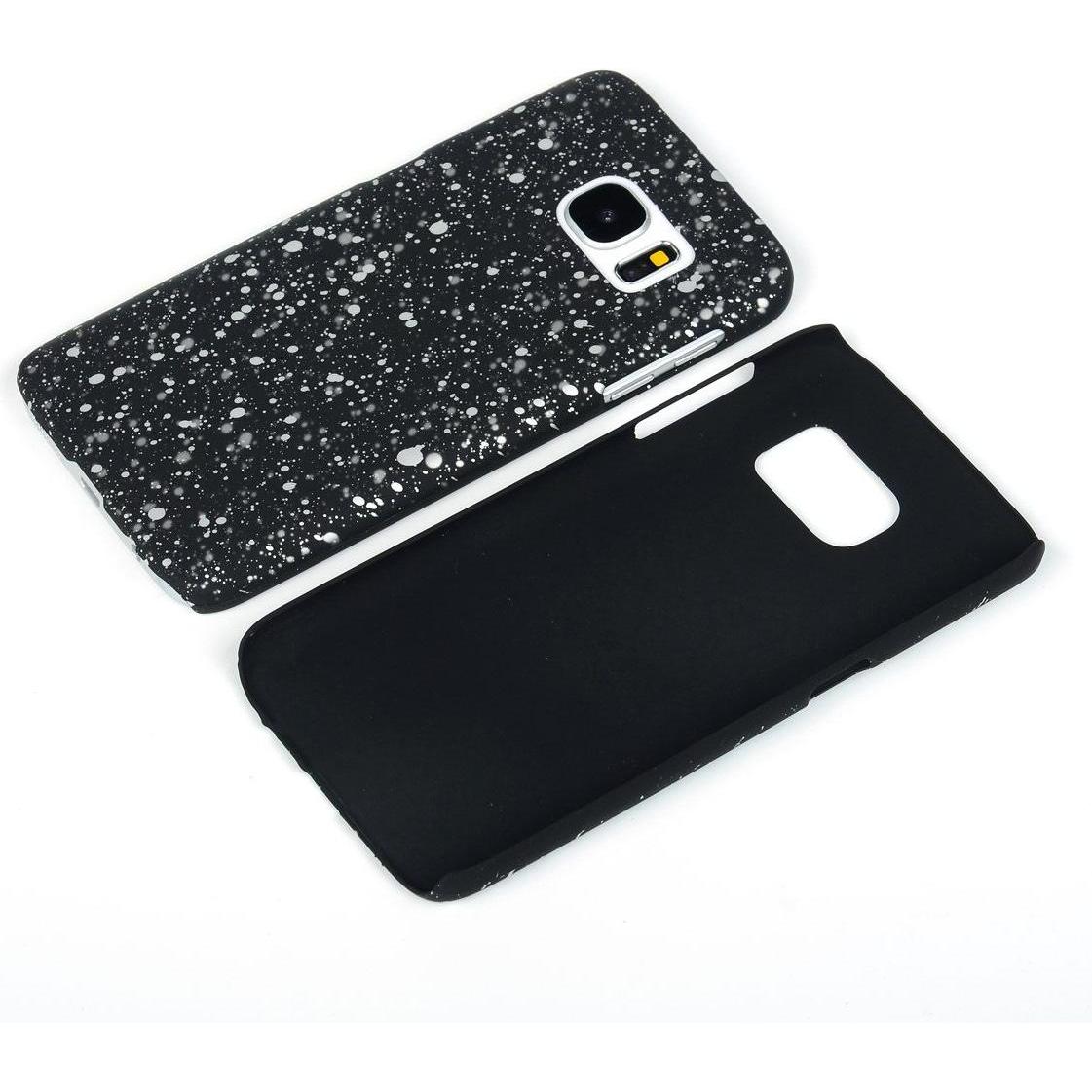 Thumbnail - König Design Handy Hülle Schutz Case Bumper Schale für Samsung Galaxy S7 3D Sterne Weiss Neu (Samsung Galaxy S7), Smartp...