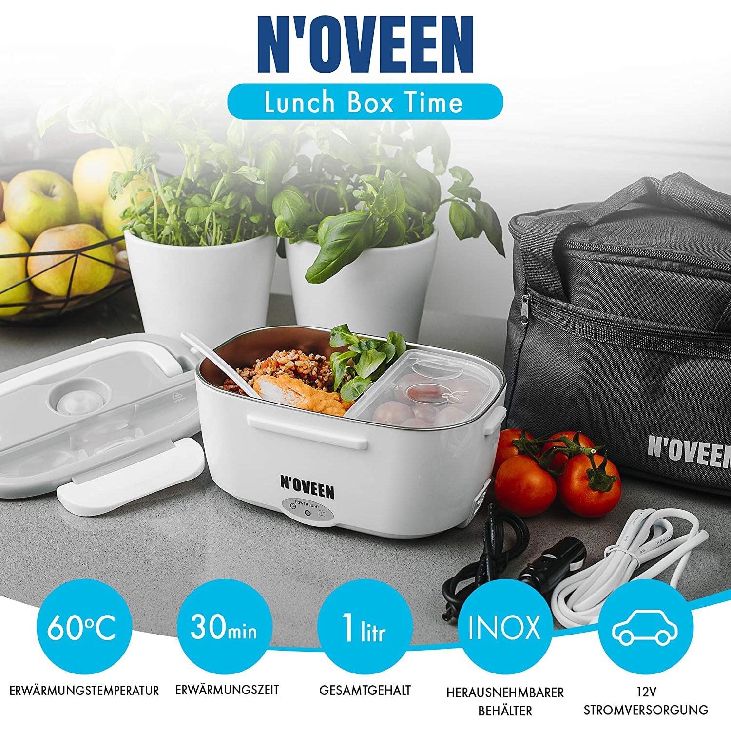 Thumbnail - Noveen Elektrische Lunchbox LB 410, Lunchbox, Grau