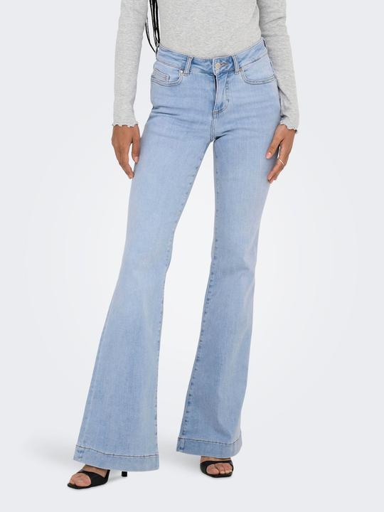 Image du produit Only ONLBLUSH Mittlere Taille Retro-Fit, ausgestellt Jeans Flared fit jeans (XXL)
