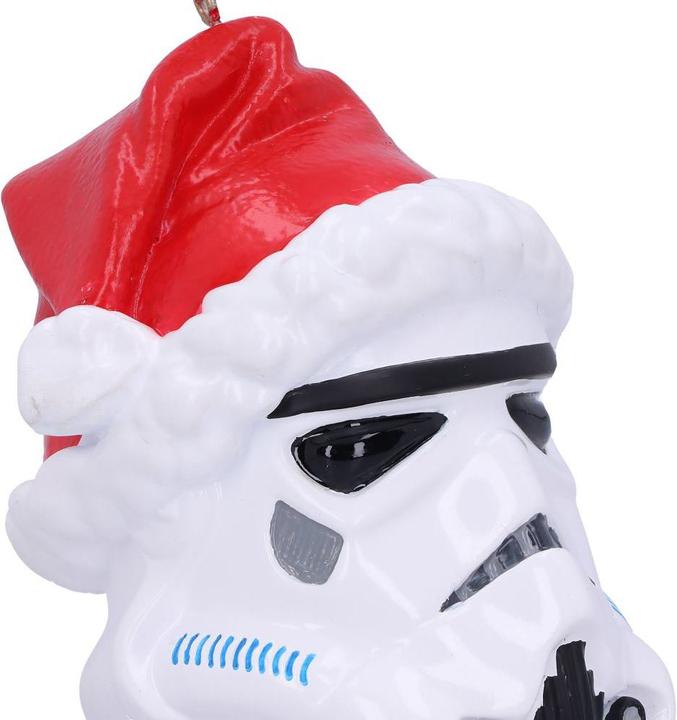 Immagine prodotto Nemesis Now Cappello di Babbo Natale Stormtrooper da appendere 8,3 cm (1 x)