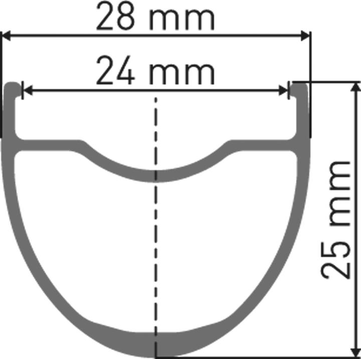 Actual product image DT Swiss G1800 Spline 25 DB 27.5"/24 (Rear wheel, 27.5")