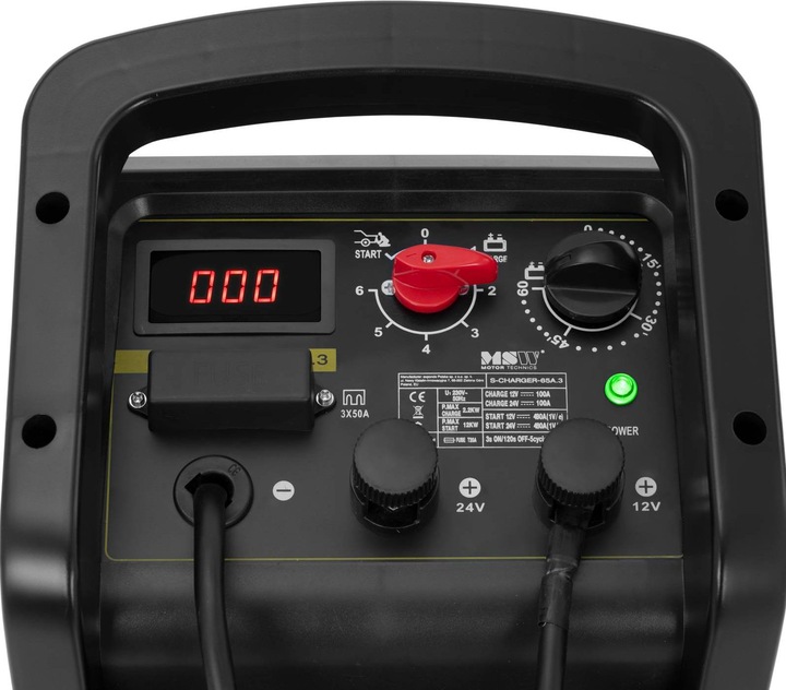 Produktbild MSW Auto Batterieladegerät (12V, 24V, 100 A)