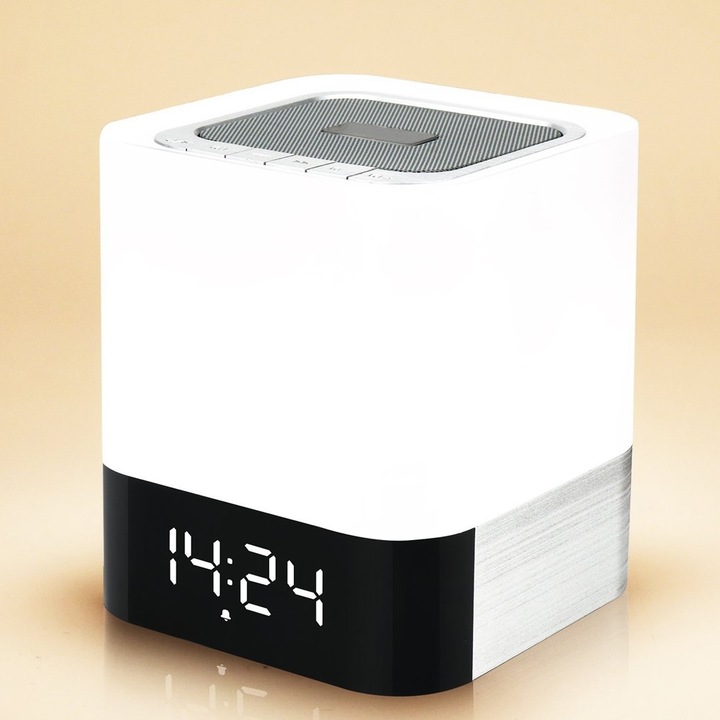 Image du produit Deltalabs Lampe intelligente Bluetooth Haut-parleur LED Lampe d'ambiance