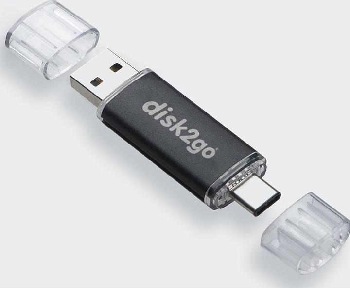 Image du produit Disk2go Switch (8 Go, USB-A, USB-C)
