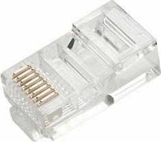 Actual product image Sbox UTP CAT5 RJ-45 - 100 pcs (UTP, CAT5e, 0.12 m)