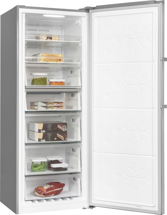 Produktbild Exquisit GS380-NF-H-050E inoxlook (Freistehend, 380 l)