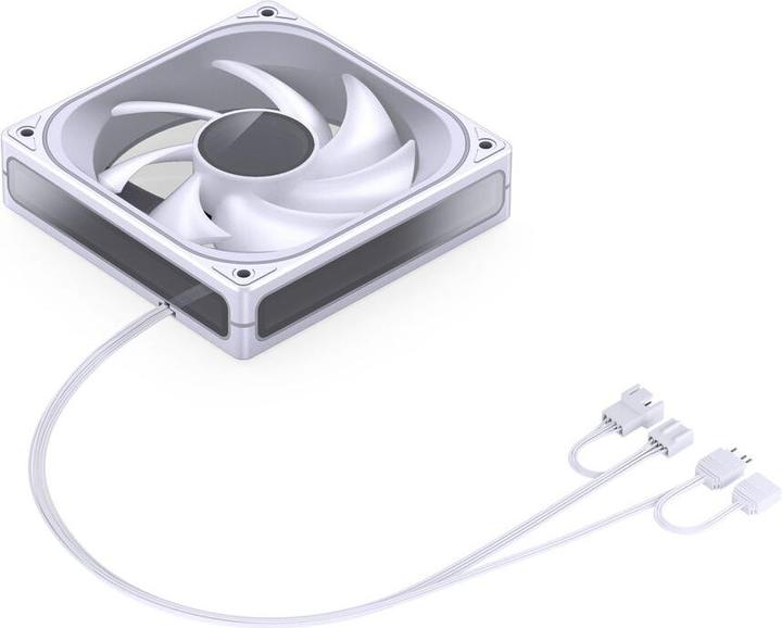 Actual product image Jonsbo ZA-120 Lüfter, PWM, ARGB - 120mm, weiss (120 mm, 1x)