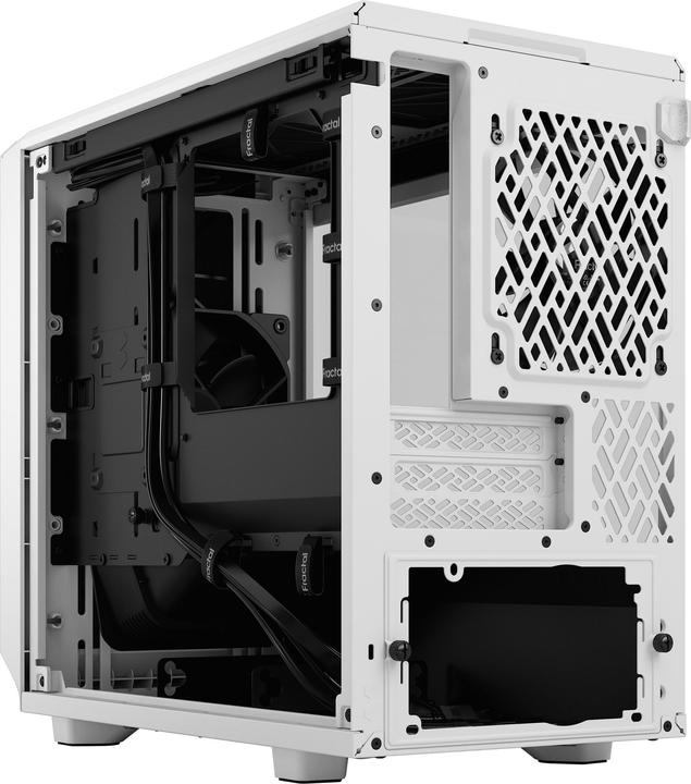 Produktbild Fractal Meshify 2 Nano White TG Clear Tint - weiss (Mini-ITX)