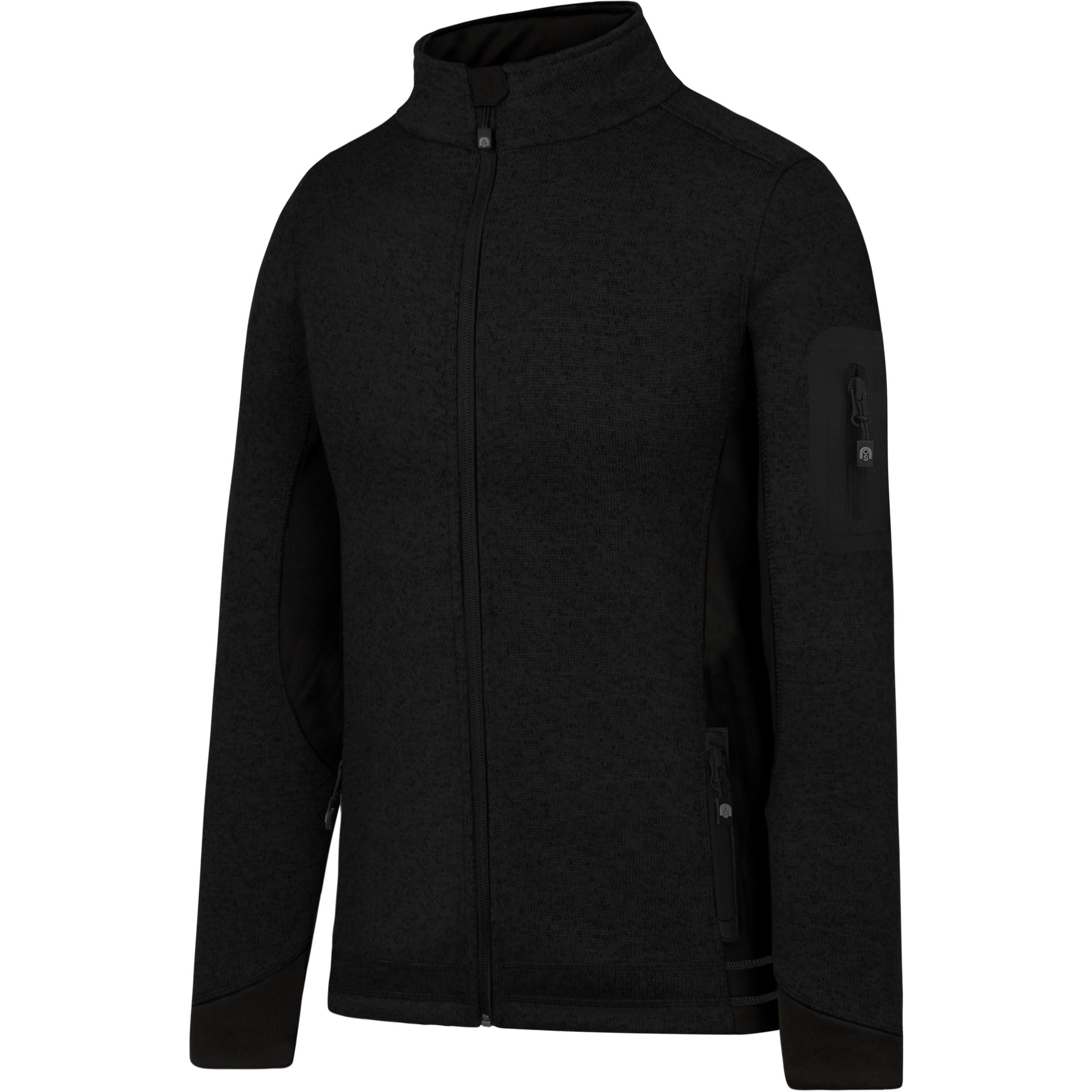 Thumbnail - Normani, Damen, Jacke, Damen Strickjacke „Pukaskwa“ - 9585 (S), Schwarz, S