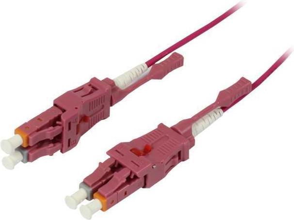 Produktbild Synergy 21 LWL-2-Faser-Patchk. 3mtr.LC-LC 50/125um OM4 Uniboot drehbar Push/Pull AD 2mm (3 m)