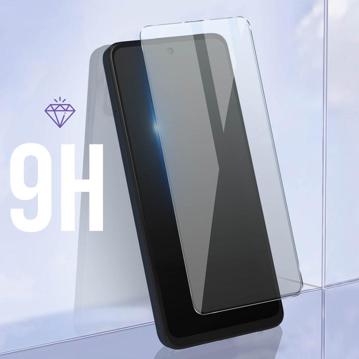 Produktbild Avizar 9H Härtegrad Glas-Displayschutzfolie (1 Stück, Motorola Moto G34)