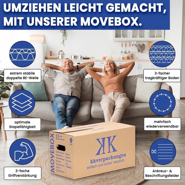 Produktbild KK Umzugskartons Set Movebox (29 cm)